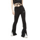 FUBU Γυναικείο παντελόνι Corporate Slit Wide Leg Pants
